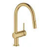 GROHE izvlečna enoročna kuhinjska armatura MINTA - Brushed cool sunrise (32321GN2)