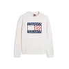 Tommy Jeans Majica NOVELTY mornarska/rdeča/bela