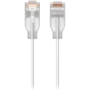 Ubiquiti UACC-Cable-Patch-EL-1M-W Nano-thin patch cable with 2.5 GbE support designed to show Etherlighting effects - UACC-CABLE-PATCH-EL-1M-W