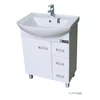 Lapino Lavabo sa ormarićem 65x85cm 4844 Roma sa fiokama, Beli