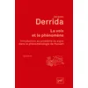 La voix et le phénomene