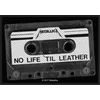 Metallica No Life Til Leather Šivalni obliž Črna
