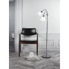 Nordlux - Podna lampa RAY 2xE14/25W/230V sjajni hrom
