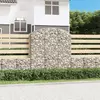 Gabionska košara s lukom 150x50x160/180 cm pocinčano željezo