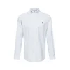 Polo Ralph Lauren Srajce z dolgimi rokavi CHEMISE AJUSTEE EN OXFORD COL BOUTONNE LOGO PONY PLAYER MULTICO Modra