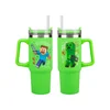 Termos šolja Paladone Minecraft - Steve and Creeper - XL Travel Mug - Tumbler - Green