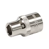 Silverline Ključ vtičnice 8 mm 3/8 HEX kratka srebrna črta
