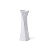 Hanah home Vaza LCA0023, 13x12x33 cm, Bela