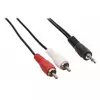 KABLO AUDIO 3.5mm-2xČINČ 5M