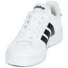 Adidas Patike za devojčice Grand Court 3.0 J JP9365, Crno-bele