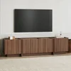 Hanah Home TV komoda Lowen, 180 cm, travertin / orah Milano