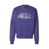 ALPHA INDUSTRIES Majica Studio Edition Vibe lila/bela