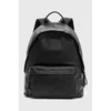 Usnjen nahrbtnik AllSaints CARABINER BACKPACK moški, črna barva, M164XB