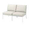 SEGERÖN Sofa dvosed,spolja, bela/bež/Frösön/Duvholmen bež