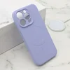 Maska VELVET TOUCH MagSafe za iPhone 15 Pro/ ljubičasta