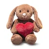 STEIFF Friends Hoppie zajec – Love, rjava plišasta igrača