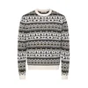 Only & Sons Pulover ONSX-MAS 2 oliva/črna/volneno bela