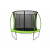 Legoni Space trampolin, z zaščitno mrežo, 366 cm, zelen