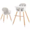 KINDERKRAFT Hranilica za bebe 2u1 Sienna Grey