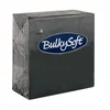 BulkySoft salveta crna 33x33cm 100/1 2sl (20 pak)