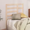 Greatstore Posteljno vzglavje 106x4x104 cm trdna borovina