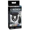 FCR RC Performance Pro Silicone Dual Ring with Remote 10 Modes Black OFC008A