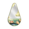 Stensko ogledalo Seletti Pear Sea Girl