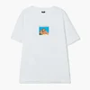 Cropp - Bela majica s printom - white