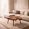 Hanah Home klub sto Inci 100, 100 cm, orah