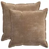 Vidaxl Prevleka za blazino 2 kos HOUTEN Rjava 60 x 60 cm