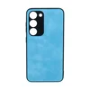Maska za telefon LEATHER CASE za Samsung S23, Plava