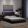 Okvir kreveta s LED-om bez madraca Hvar 140 x 200 cm od tkanine