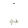 Markslöjd 106418 - Luster na šipci CAPITAL 6xE27/60W/230V mesing