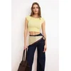Trendyol Milla Ženska bluza, Žuta