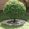 pogodno za ravne drvene prstenove 5 pcs Srebrno O40 / 70 cm