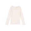LilAtelier Majica NMFRachel volneno bela
