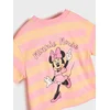 Sinsay - Pamučna majica sa printom Minnie Mouse - roze