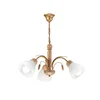 Luster na lancu TULIPAN 3xE27/60W/230V hrast