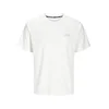 JACK & JONES Majica JCOCNZ črna/bela