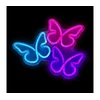 2Kids Toys - LED neonska zidna dekoracija LED/5W/USB leptiri