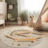 HANAH HOME Kids Balance Board hrast boja AKTV016