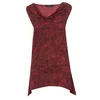 KOROSHI Top bordo/črna