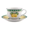 Villeroy & Boch Čajna skodelica s krožničkom iz kolekcije FRENCH GARDEN FLEURENCE 2 kosa