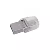 KINGSTON 128GB DataTraveler MicroDuo 3C USB 3.1 flash DTDUO3C/128GB srebrni