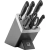 ZWILLING FOUR STAR kuhinjski noži, komplet 7 kosov, sivi