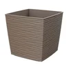 Gardino-saksija finesa kvadrat 30x30x29h moka ( 34480 )
