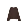Pull&Bear Majica pikčasto rjava