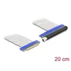 Delock Riser kartica PCI Express, iz vtiča x8 v režo x16, s kablom, dolžina 20 cm