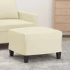 Tabure krem 60 x 50 x 41 cm od umjetne kože