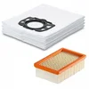 shumee 5 x vrečke za sesalnik Karcher WD4 WD5 WD6 | 2.863-006.0 + filter 2.863-005.0